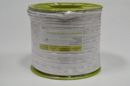 1.5 mm Copper Core, (TWIN+E) Red and Black + Earth PVC V-90 insulation Cores