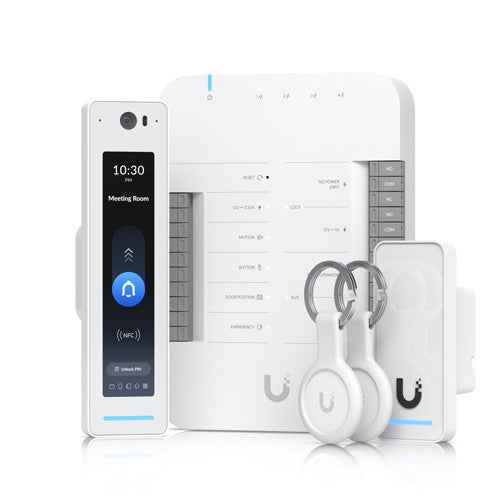 Ubiquiti G3 Starter Kit Pro, Provides Complete Entry &Exit Control For Single Door With 2 Readers,Apple Touch Pass Support