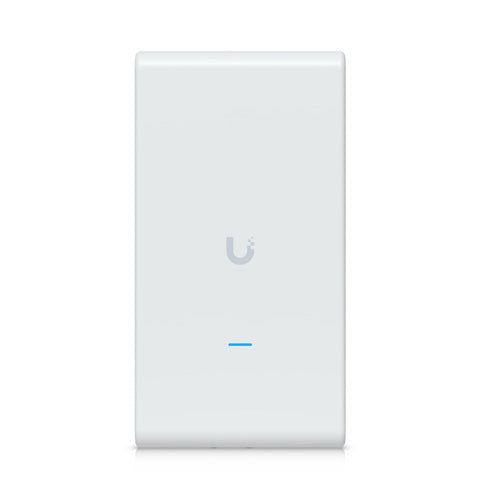 Ubiquiti U6 Mesh ProIndoor/Outdoor WiFi 6 AP,4 Spatial Stream,An Integrated Super Antenna& Gigabit Passthrough Port,PoE Power,185 m² Coverage