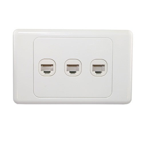 CAT6 DATA OUTLET (3 Gang)