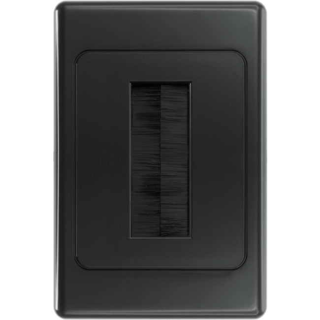 Brush Wall Plate In-Wall Cable Management